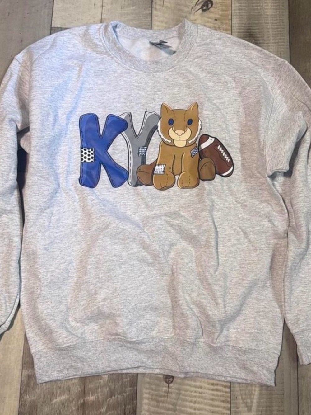 KY Football with mascot Gildan sweatshirt….new without tags